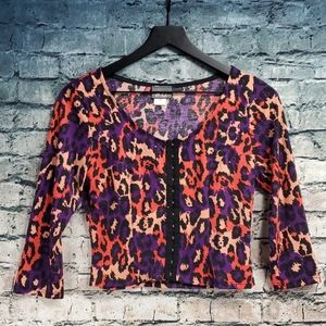 5/$30 🎀 Dots | Retro Rockabilly Y2K 1990s Cropped Knit Top